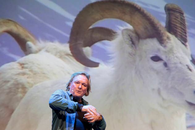 Andreas Kieling mit seinem Programm Mein Leben mit den wilden Tieren im Theater am Tanzbrunnen. Köln, 24.02.2026