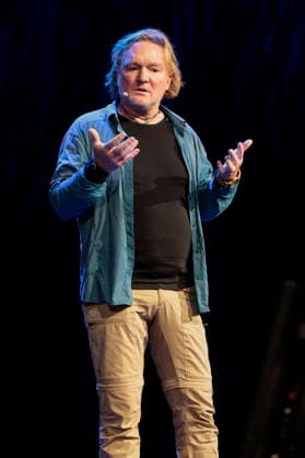 Andreas Kieling mit seinem Programm Mein Leben mit den wilden Tieren im Theater am Tanzbrunnen. Köln, 24.02.2026