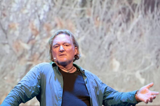 Andreas Kieling mit seinem Programm Mein Leben mit den wilden Tieren im Theater am Tanzbrunnen. Köln, 24.02.2026