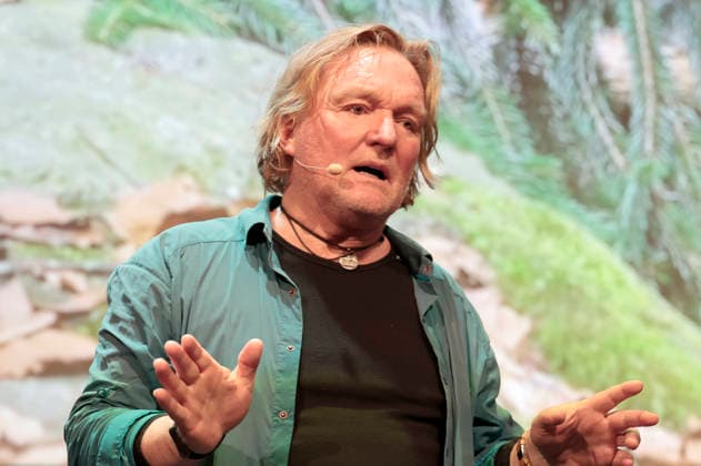 Andreas Kieling mit seinem Programm Mein Leben mit den wilden Tieren im Theater am Tanzbrunnen. Köln, 24.02.2026