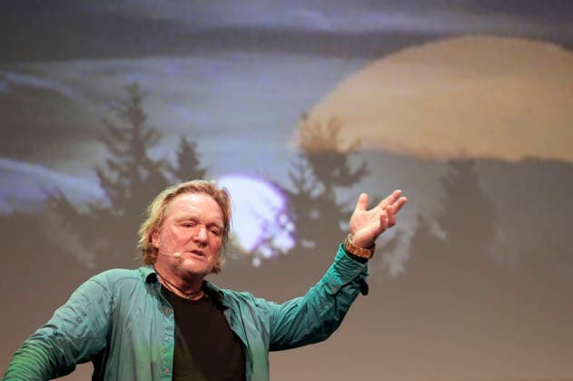 Andreas Kieling mit seinem Programm Mein Leben mit den wilden Tieren im Theater am Tanzbrunnen. Köln, 24.02.2026