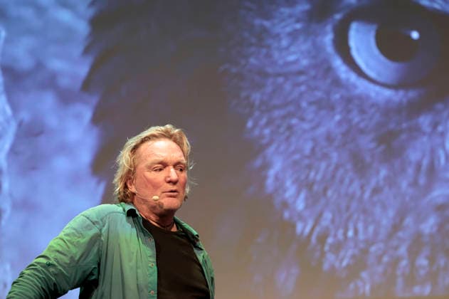 Andreas Kieling mit seinem Programm Mein Leben mit den wilden Tieren im Theater am Tanzbrunnen. Köln, 24.02.2026