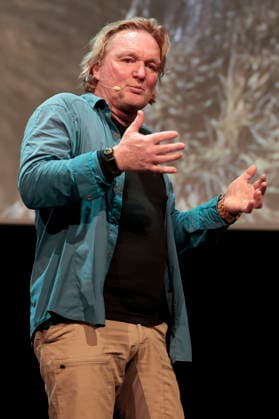 Andreas Kieling mit seinem Programm Mein Leben mit den wilden Tieren im Theater am Tanzbrunnen. Köln, 24.02.2026