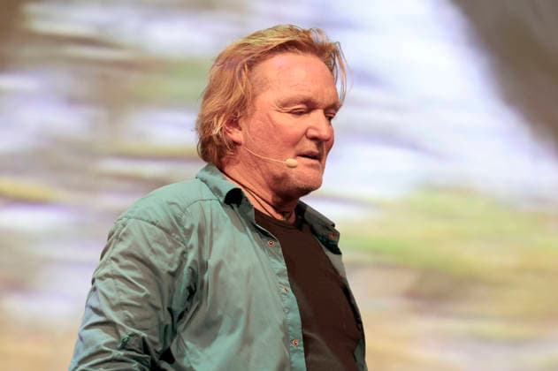 Andreas Kieling mit seinem Programm Mein Leben mit den wilden Tieren im Theater am Tanzbrunnen. Köln, 24.02.2026