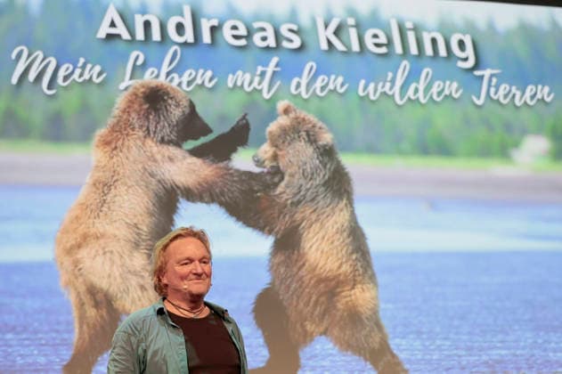Andreas Kieling mit seinem Programm Mein Leben mit den wilden Tieren im Theater am Tanzbrunnen. Köln, 24.02.2026