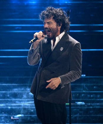 Foto IPP Felice De Martino Sanremo 24 02 2026 76° Festival della canzone italiana - prima serata - Nella foto Francesco Renga Italy Photo Press World Copyright
