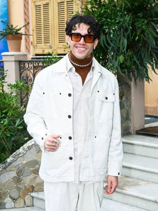 Sanremo, 76th Italian Song Festival - Day 2 - Arrivals at Villa Nobel - Pictured: Aka 7even  Copyright: xSimonexComix xipa-agency.netx xPoolxSanremox02x IPA_Agency_IPA72003034