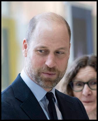 . 25 02 2026. London, United Kingdom. Prince William arriving at the Francis Crick Institute in London.  xStephenxLockx xi-Imagesx IIM-26593-0008