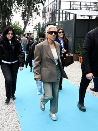 Sanremo, 76th Italian Song Festival - Day 2 - Arrivals at Villa Nobel - Pictured: Malika Ayane  Copyright: xManuelexMangiarottix xipa-agency.netx xPoolxSanremox02x IPA_Agency_IPA72006724