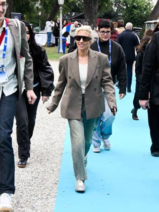 Sanremo, 76th Italian Song Festival - Day 2 - Arrivals at Villa Nobel - Pictured: Malika Ayane  Copyright: xManuelexMangiarottix xipa-agency.netx xPoolxSanremox02x IPA_Agency_IPA72006728