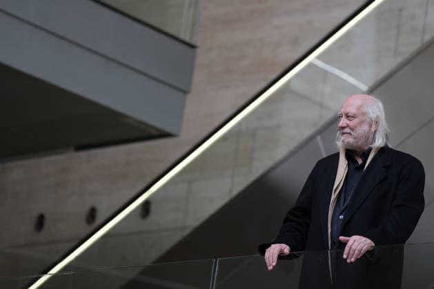 Press conference of the Nobel Prize in Literature, László Krasznahorkai in Barcelona The writer László Krasznahorkai during a press conference at the CCCB, on February 25, 2026, in Barcelona, Catalonia Spain The author visits Spain for the first time after receiving the Nobel Prize in Literature 2025 25 FEBRUARY 2026 LITERATURE Barcelona, Catalonia Barcelona, Catalonia Spain  Copyright: xDavidxZorrakinox 7320796