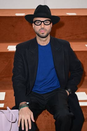 Milan, Milan Women s Fashion Week Fall Winter 2026 27 - Women s Fashion, Fall Winter 2026 27 - Jil Sander fashion show - Front Row in the photo: Johnatan  Copyright: xSimonaxChiocciax xipa-agency.netx xFotosickix IPA_Agency_IPA72007620