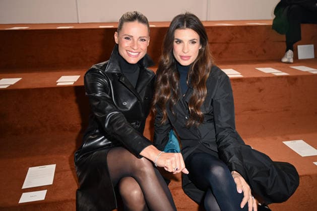 Milan, Milan Women s Fashion Week Fall Winter 2026 27 - Women s Fashion, Fall Winter 2026 27 - Jil Sander fashion show - Front Row in the photo: Michelle Hunziker, Elisabetta Canalis  Copyright: xSimonaxChiocciax xipa-agency.netx xFotosickix IPA_Agency_IPA72007649