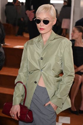 Milan, Milan Women s Fashion Week Fall Winter 2026 27 - Women s Fashion, Fall Winter 2026 27 - Jil Sander fashion show - Front Row in the photo: Pom Klementieff  Copyright: xSimonaxChiocciax xipa-agency.netx xFotosickix IPA_Agency_IPA72007700