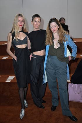 Milan, Milan Women s Fashion Week Fall Winter 2026 27 - Women s Fashion, Fall Winter 2026 27 - Jil Sander fashion show - Front Row in the photo: guest  Copyright: xSimonaxChiocciax xipa-agency.netx xFotosickix IPA_Agency_IPA72007676