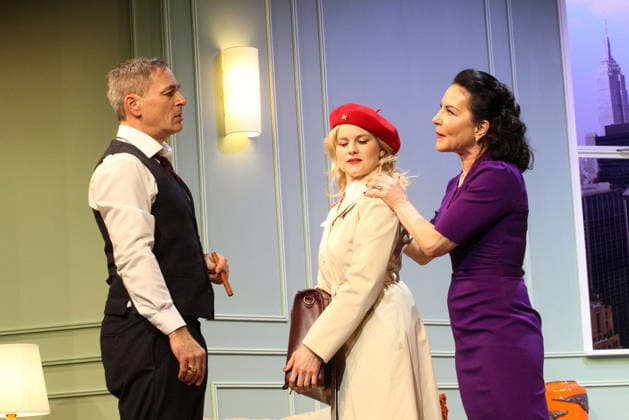 Jan Sosniok, Henrike Fehrs und Marisa Burger bei der Probe zum Theaterstueck Kleine Verbrechen unter Liebenden am 25.02.2026 in der Komoedie Winterhuder Faehrhaus in Hamburg Kleine Verbrechen unter Liebenden zwischen Jan Sosniok & Marisa Burger im Theater in Hamburg