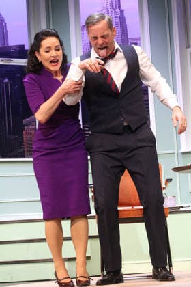 Marisa Burger und Jan Sosniok bei der Probe zum Theaterstueck Kleine Verbrechen unter Liebenden am 25.02.2026 in der Komoedie Winterhuder Faehrhaus in Hamburg Kleine Verbrechen unter Liebenden zwischen Jan Sosniok & Marisa Burger im Theater in Hamburg