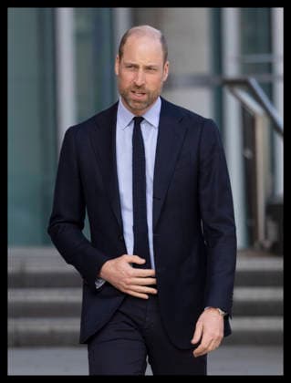 . 25 02 2026. London, United Kingdom. Prince William leaving the Francis Crick Institute in London.  xStephenxLockx xi-Imagesx IIM-26593-0011