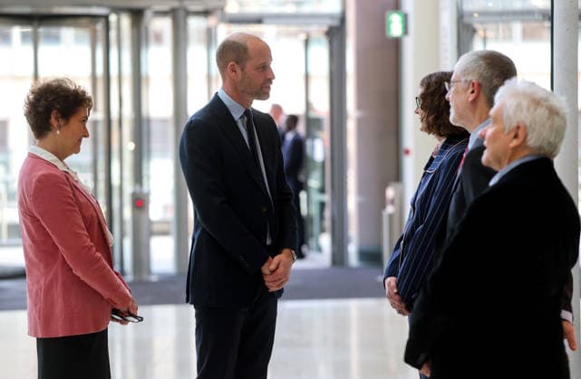 The Prince Of Wales Visits the Francis Crick Institute LONDON, ENGLAND - FEBRUARY 25: Prince William, Prince of Wales speaks to members of the Francis Crick Institute during his visit to the Francis Crick Institute ahead of its 10th anniversary later this year on February 25, 2026 in London, England., Credit:Chris Jackson Avalon United Kingdom, England, London, Francis Crick Institute  Copyright: xChrisxJacksonx xAvalonx 1078153583