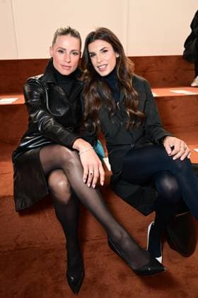 Milano Fashion Week - Women F W 26-27 Jim Sander Men and Women Fashion Show Front Row Milan, Italy Michelle Hunziker;Elisabetta Canalis Milano Fashion Week - Women F W 26-27 Jim Sander Men and Women Fashion Show Front Row Milan, Italy 25th February 2026 SGPItalia id 134523_002 * Not Exclusive  Copyright: xMAXxMONTINGELLI SGPx