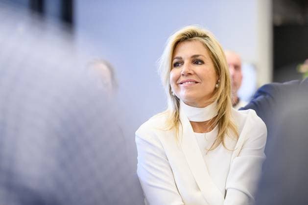 Queen Maxima Working Visit In Rotterdam Queen Maxima honorary chair of the Financially Healthy Netherlands Foundation visiting the Irene Neighborhood House in the Bloemhof district of Rotterdam, Netherlands on February 25, 2026. Photo by Patrick van Emst Bruno Press ABACAPRESS.COM Rotterdam Netherlands  Copyright: xBrunoxPress ABACAx