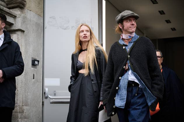 Milano Fashion Week - Women F W 26-27 Jim Sander Men and Women Fashion Show Street Style Milan, Italy Viviane Hausstein Milano Fashion Week - Women F W 26-27 Jim Sander Men and Women Fashion Show Street Style Milan, Italy 25th February 2026 SGPItalia id 134523_001 * Not Exclusive  Copyright: xLAURA_MARCHINIx