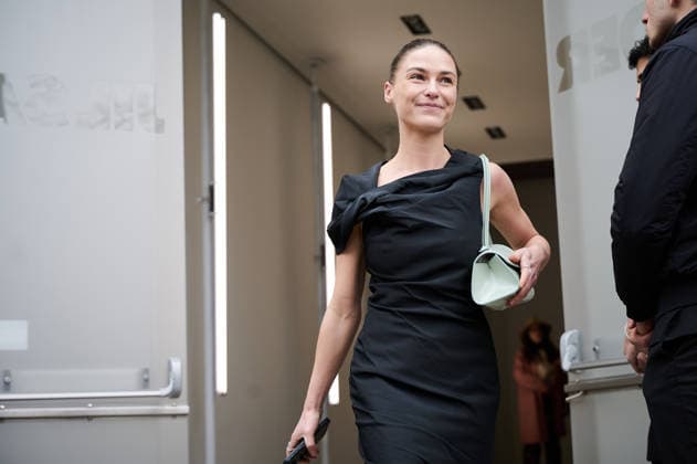 Milano Fashion Week - Women F W 26-27 Jim Sander Men and Women Fashion Show Street Style Milan, Italy Sophia Roe Milano Fashion Week - Women F W 26-27 Jim Sander Men and Women Fashion Show Street Style Milan, Italy 25th February 2026 SGPItalia id 134523_001 * Not Exclusive  Copyright: xLAURA_MARCHINIx