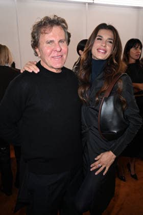MFW - Jil Sander Front Row Renzo Rosso, Elisabetta Canalis at the Jil Sander fashion show during Milan Women s Fashion Week Fall Winter 2026 27, in Mila, Italy on February 25, 2026. Photo by Simona Chioccia IPA ABACAPRESS.COM Milan Italy  Copyright: xIPA ABACAx