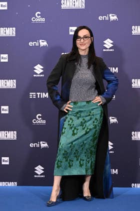 76th Italian Song Festival, Photocall 76th Italian Song Festival.Photocall. Pictured is Arisa. Sanremo, Italy 25 feb 2026, Credit:Maria Laura Antonelli Avalon Italy, Sanremo  Copyright: xMariaxLauraxAntonellix xAvalonx 1078187997