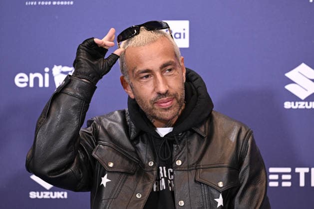76th Italian Song Festival, Photocall 76th Italian Song Festival.Photocall. Pictured is Luche. Sanremo, Italy 25 feb 2026, Credit:Maria Laura Antonelli Avalon Italy, Sanremo  Copyright: xMariaxLauraxAntonellix xAvalonx 1078193530