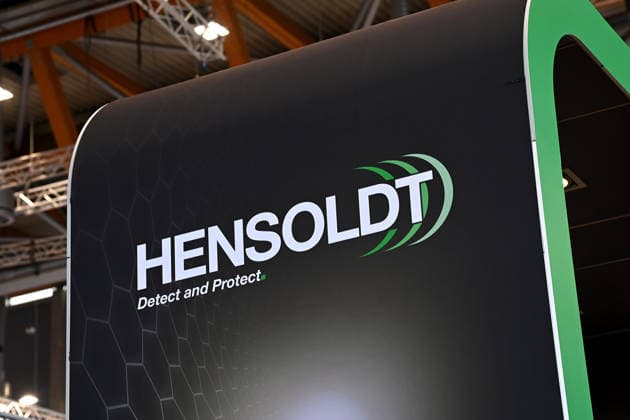 Hensoldt Firmenlogo,Firmenemblem. Ruestungsmesse EnforceTac 2026, Die Enforce Tac als Deutschlands Leitmesse fuer Sicherheit und Verteidigung vom 23.-25.02.2206 in der Messe Nuernberg. *** Hensoldt company logo, company emblem armament fair EnforceTac 2026, The Enforce Tac as Germanys leading trade fair for security and defense from 23 25 02 2206 at the Nuremberg Exhibition Center