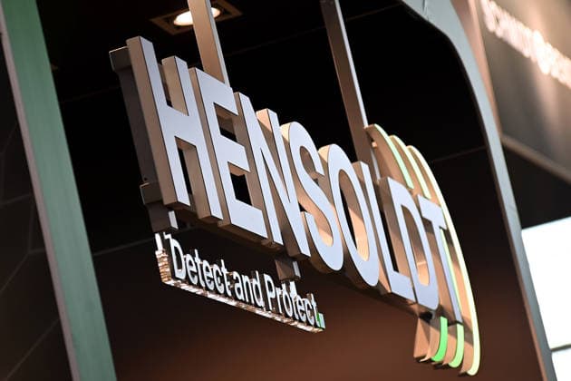 Hensoldt Firmenlogo,Firmenemblem. Ruestungsmesse EnforceTac 2026, Die Enforce Tac als Deutschlands Leitmesse fuer Sicherheit und Verteidigung vom 23.-25.02.2206 in der Messe Nuernberg. *** Hensoldt company logo, company emblem armament fair EnforceTac 2026, The Enforce Tac as Germanys leading trade fair for security and defense from 23 25 02 2206 at the Nuremberg Exhibition Center