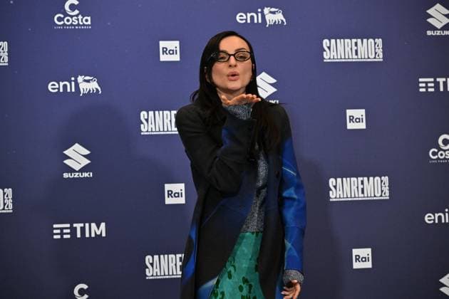Foto IPP Felice De Martino Sanremo 25 02 2026 76° Festival della canzone italiana Nella foto: Arisa ,pseudonimo di Rosalba Pippa Italy Photo Press World Copyright