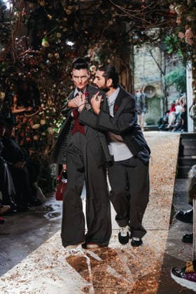 Milan, Milan Fashion Week Womenswear Fall Winter 2026 2027 - Women s Fashion, Fall Winter 2026 2027 - Antonio Marras Fashion Show - Catwalk. Pictured: Model  Copyright: xAlessandroxBremecx xipa-agency.netx xx IPA_Agency_IPA72018332