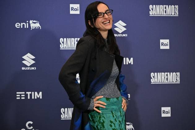 Foto IPP Felice De Martino Sanremo 25 02 2026 76° Festival della canzone italiana Nella foto: Arisa ,pseudonimo di Rosalba Pippa Italy Photo Press World Copyright