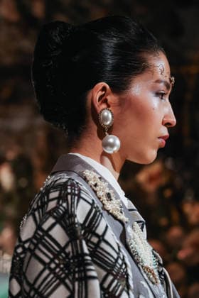 Milan, Milan Fashion Week Womenswear Fall Winter 2026 2027 - Women s Fashion, Fall Winter 2026 2027 - Antonio Marras Fashion Show - Catwalk. Pictured: detail  Copyright: xAlessandroxBremecx xipa-agency.netx xx IPA_Agency_IPA72018331