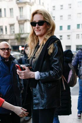 Sarah Pidgeon - Milan Fashion Week - Womenswear Fall Winter 2026 2027 MILAN, ITALY - FEBRUARY 25: Sarah Pidgeon is spotted outside her hotel during the Milan Fashion Week - Womenswear Fall Winter 2026 2027 on February 25, 2026 in Milan, Italy. Photo by Marco Piovanotto Abacapress.com  Copyright: xPiovanottoxMarco ABACAx