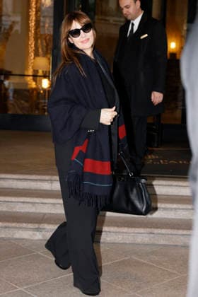 Monica Bellucci - Milan Fashion Week - Womenswear Fall Winter 2026 2027 MILAN, ITALY - FEBRUARY 25: Monica Bellucci is spotted outside her hotel during the Milan Fashion Week - Womenswear Fall Winter 2026 2027 on February 25, 2026 in Milan, Italy. Photo by Marco Piovanotto Abacapress.com  Copyright: xPiovanottoxMarco ABACAx