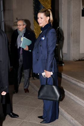 Michelle Hunzinger - Milan Fashion Week - Womenswear Fall Winter 2026 2027 MILAN, ITALY - FEBRUARY 25: Michelle Hunzinger is spotted outside her hotel during the Milan Fashion Week - Womenswear Fall Winter 2026 2027 on February 25, 2026 in Milan, Italy. Photo by Marco Piovanotto Abacapress.com  Copyright: xPiovanottoxMarco ABACAx