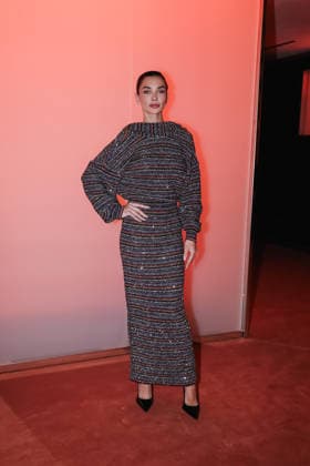 Milan, Milan Fashion Week Womenswear Fall Winter 2026 2027 - Women s Fashion, Fall Winter 2026 2027 - Missoni Fashion Show - Front Row Guests. Pictured: Amy Jackson (British actress and model)  Copyright: xAlessandroxBremecx xipa-agency.netx xx IPA_Agency_IPA72018881