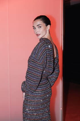 Milan, Milan Fashion Week Womenswear Fall Winter 2026 2027 - Women s Fashion, Fall Winter 2026 2027 - Missoni Fashion Show - Front Row Guests. Pictured: Amy Jackson (British actress and model)  Copyright: xAlessandroxBremecx xipa-agency.netx xx IPA_Agency_IPA72018889