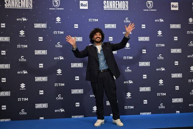 Foto IPP Felice De Martino Sanremo 25 02 2026 76° Festival della canzone italiana Nella foto: Francesco Renga Italy Photo Press World Copyright