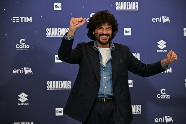 Foto IPP Felice De Martino Sanremo 25 02 2026 76° Festival della canzone italiana Nella foto: Francesco Renga Italy Photo Press World Copyright