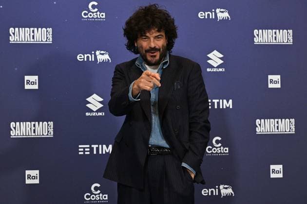Foto IPP Felice De Martino Sanremo 25 02 2026 76° Festival della canzone italiana Nella foto: Francesco Renga Italy Photo Press World Copyright