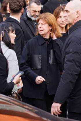 News - Fendi - Celebrity arrivals - Milan Fashion Week - Womenswear Fall Winter 2026 2027 A guest is seen leaving the Fendi fashion show during the Milan Fashion Week - Womenswear Fall Winter 2026 2027 on February 25, 2026 in Milan, Italy. Photo: Cinzia Camela. Milan Via Solari, 35 Italy Copyright: xCinziaxCamelax xLiveMediax LPN_2315075