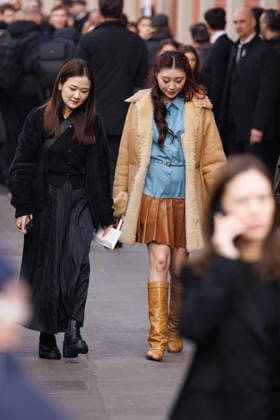 News - Fendi - Celebrity arrivals - Milan Fashion Week - Womenswear Fall Winter 2026 2027 Guests are seen leaving the Fendi fashion show during the Milan Fashion Week - Womenswear Fall Winter 2026 2027 on February 25, 2026 in Milan, Italy. Photo: Cinzia Camela. Milan Via Solari, 35 Italy Copyright: xCinziaxCamelax xLiveMediax LPN_2315100