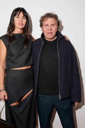 Milano Fashion Week - Women F W 26-27 Jil Sander Men and Women Fashion Show Front Row Milan, Italy Arianna Alessi;Renzo Rosso Milano Fashion Week - Women F W 26-27 Jil Sander Men and Women Fashion Show Front Row Milan, Italy 25th February 2026 SGPItalia id 134523_002 * Not Exclusive  Copyright: xx