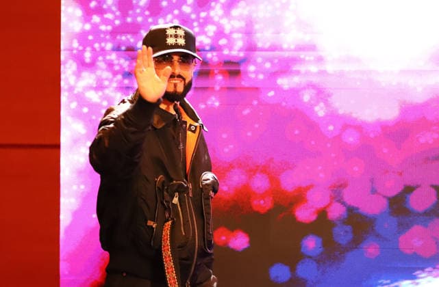 Vina del Mar, February 25, 2026 Yandel at a press conference before his performance at the Festival la cancion de Vina del Mar Manuel Lema Aton Chile, Vina del Mar Chile Aton 1128453  Copyright: MANUELxLEMA xATONxCHILE