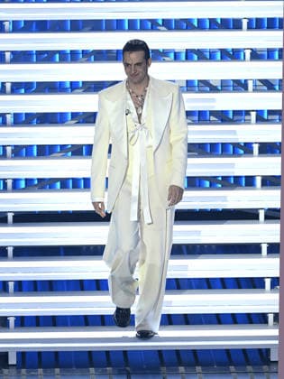 Sanremo, 76th Italian Song Festival - second evening. Pictured: Achille Lauro  Copyright: xAlbertoxTereenghix xPoolxSanremox02x xipa-agency.netx xPoolxSanremox02x IPA_Agency_IPA72024613