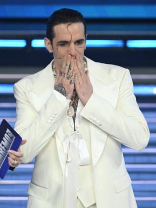 Sanremo, 76th Italian Song Festival - second evening. Pictured: Achille Lauro  Copyright: xAlbertoxTereenghix xPoolxSanremox02x xipa-agency.netx xPoolxSanremox02x IPA_Agency_IPA72024626